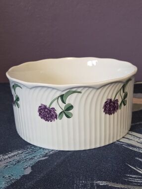 Dansk Lorraine 7" Round Souffle Bowl